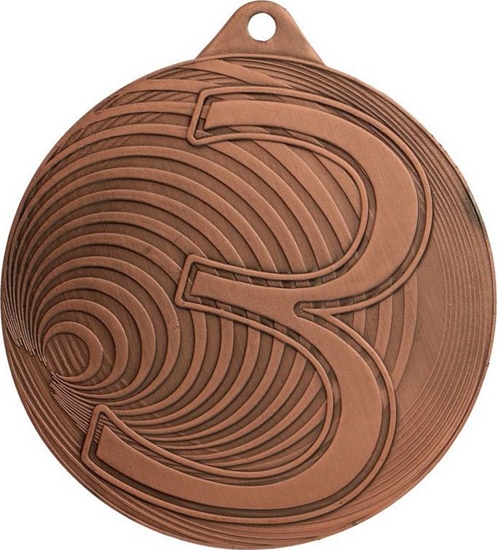 Picture of Victoria Sport MEDAL METALOWY SIATKÓWKA FI 70 MMC3073 -BRZOWY