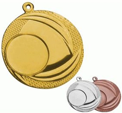 Изображение Victoria Sport Medal stalowy ogólny z miejscem na emblemat 25 mm zoty