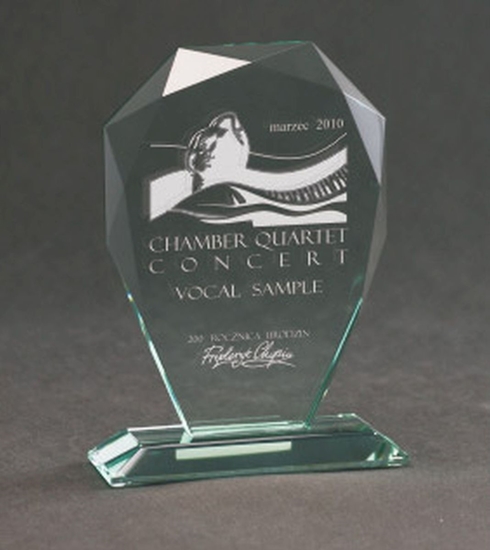 Picture of Victoria Sport Trofeum szklane grawerowane z etui