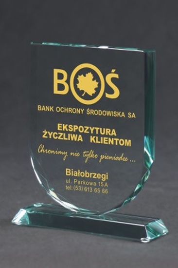 Picture of Victoria Sport Trofeum szklane grawerowane z etui +wypenianie farb