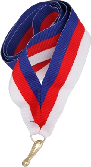 Picture of Victoria Sport Wstka 22 mm - niebiesko-czerwono-biaa