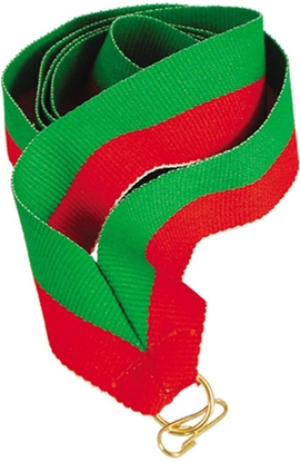 Picture of Victoria Sport Wstka 22 mm - zielono-czerwona