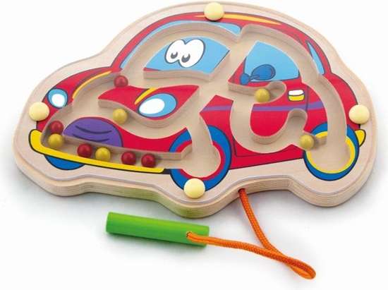Picture of Viga Labirynt magnetyczny - samochodzik (50163)