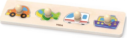 Picture of Viga Viga 44534 Pierwsze puzzle z uchwytami - transport