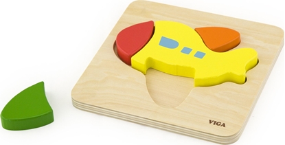 Picture of Viga Viga 50173 Pierwsze puzzle maluszka - samolot VIGA 50173 PIERWSZE PUZZLE MALUSZKA - SAMOLOT (1805, Viga)