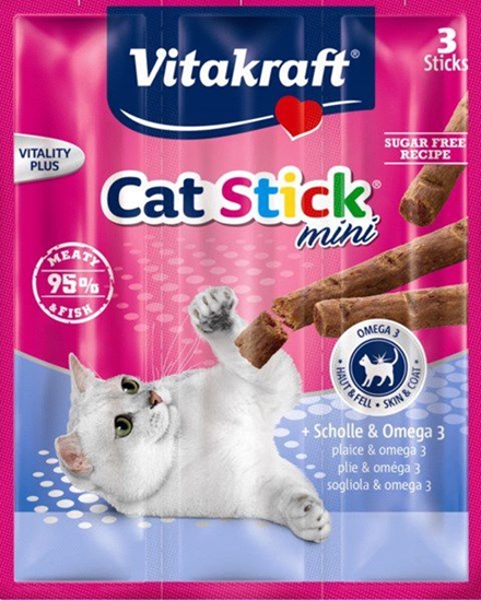 Picture of Vitakraft CAT STICK MINI FLDRA+OMEGA3