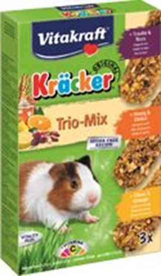 Изображение Vitakraft Kracker Kolby dla winki morskiej orzech, miód, cytrusy 3szt.