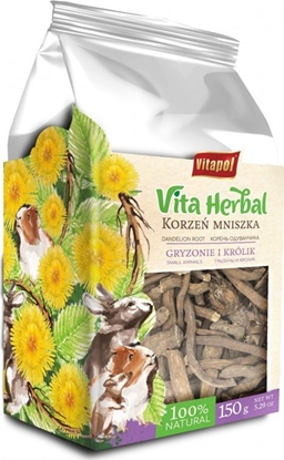 Attēls no Vitapol Vita Herbal dla gryzoni i królika, korzeń mniszka, 150 g