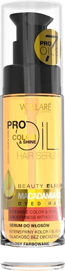 Picture of Vollare Pro Oils Color & Shine Serum do wosów farbowanych Macadamia Oil 30ml