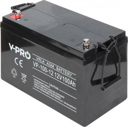 Attēls no V-pro Akumulator 12V/100AH-VPRO