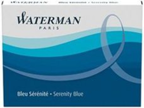 Изображение Waterman Naboje do piĂłr dĹ‚ugie niebieskie