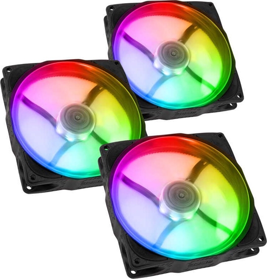 Picture of Wentylator Noiseblocker NB-eLoop X B12-P ARGB Czarny 3-pack