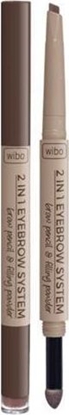 Attēls no Wibo WIBO_2in1 Eyebrow System kredka i gbka do brwi 1