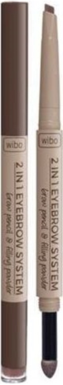 Picture of Wibo WIBO_2in1 Eyebrow System kredka i gbka do brwi 1