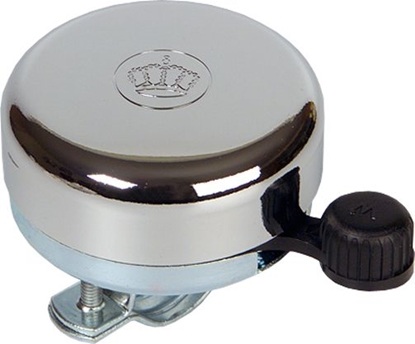 Picture of Widek Dzwonek rowerowy STEEL BELL Chromowy Krona 1 szt (WDK-1620-SZT)