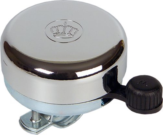 Picture of Widek Dzwonek rowerowy STEEL BELL Chromowy Krona 1 szt (WDK-1620-SZT)