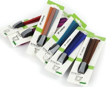 Picture of Widek Tama do baganika WIDEK TRIO STRAPS E-BIKE VISION gumowa mix kolorów pudeko 12szt.(NEW)
