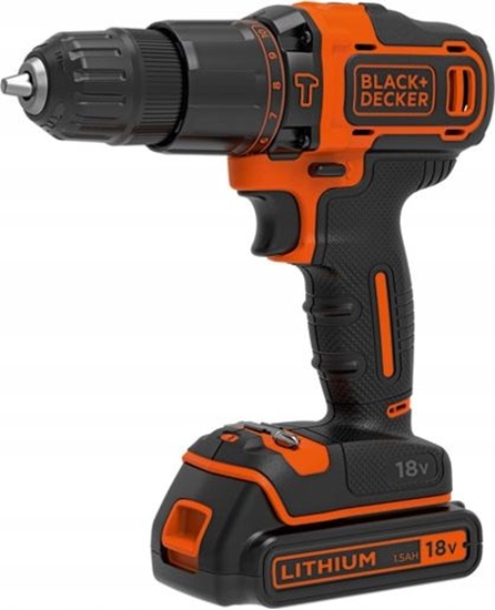 Picture of Wiertarko-wkrtarka Black&Decker BDCHD18 18 V 1 x akumulator 1.5 Ah