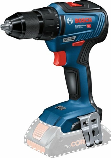 Изображение Bosch GSB 18V-55 Professional 1800 RPM Keyless 1 kg Black, Blue