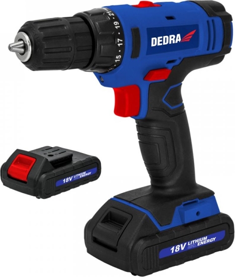 Picture of Wiertarko-wkrtarka Dedra DED7880B 18 V 2 x akumulator 1.5 Ah