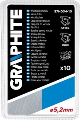 Picture of Wierto Graphite do metalu kobaltowe walcowe 5,2mm 10szt. (57H034-10)