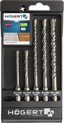 Picture of Wierto GTV Wierta do betonu SDS+ zestaw 5 szt. HT6D370