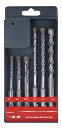 Изображение Wierto Pro-Line do betonu SDS+ 6 10 8mm zestaw (90006)