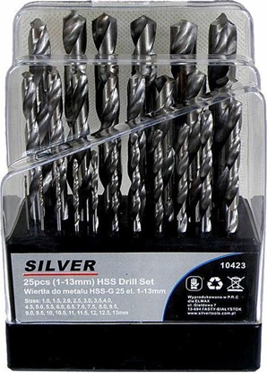 Изображение Wierto Silver WIERTO METAL BIAE KPL. 25szt. /SILVER EX10423
