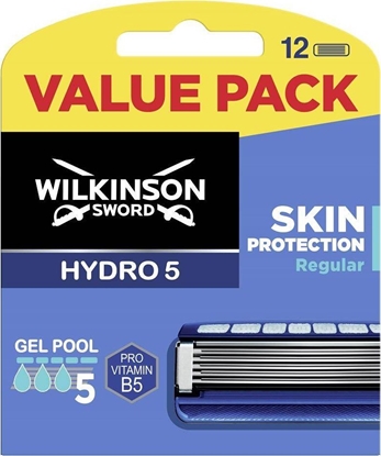 Изображение Wilkinson  Hydro 5 Skin Protection Regular zapasowe ostrza do maszynki do golenia dla mężczyzn 12szt