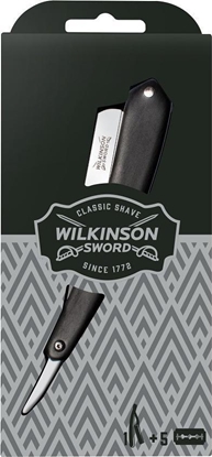 Attēls no Wilkinson  WILKINSON_SET Sword Classic Premium brzytwa do golenia + wymienne ostrza do brzytwy 5szt