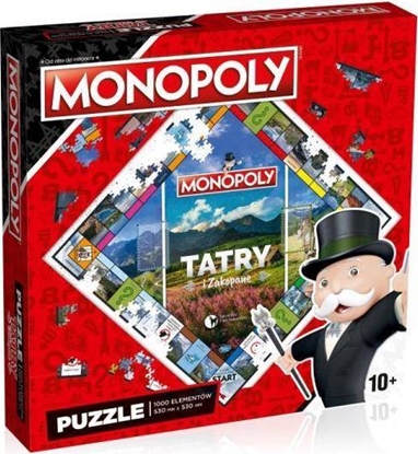 Picture of Winning Moves Puzzle 1000el Monopoly - Tatry i Zakopane WINNING MOVES
