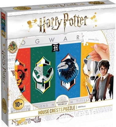 Attēls no Winning Moves Puzzle Harry Potter House Crest Herby