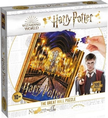 Picture of Winning Moves Puzzle Harry Potter Wielka Sala 500 elementów