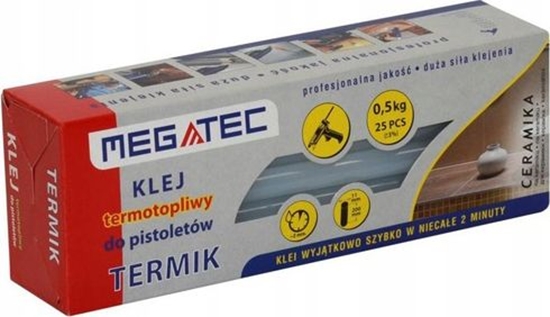 Picture of Wkady klejowe Megatec do ceramiki 11 mm x 200 mm niebieskie 1 kg Termik (K A12131 UN NIEBIESKI)