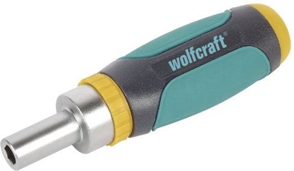 Изображение Wolfcraft Miniwkrtak z mechanizmem grzechotkowyn i 5 bitów (1237000)