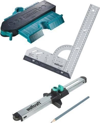 Изображение Wolfcraft Zestaw do dopasowywania paneli laminowanych i projektowania podogi WF6976000