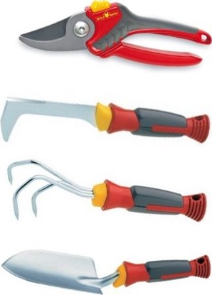 Attēls no Wolf-Garten Zestaw Narzdzi Rcznych Sekator + opatka + Spulchniacz + Skrobak