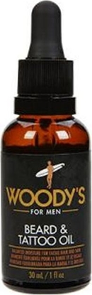 Изображение Woodys WOODYS_Beard & Tattoo Oil nawilżający olejek do brody skóry i pielegnacji tatuaży 30ml