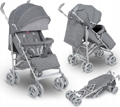 Attēls no Wózek Lionelo spacerowy Irma szary