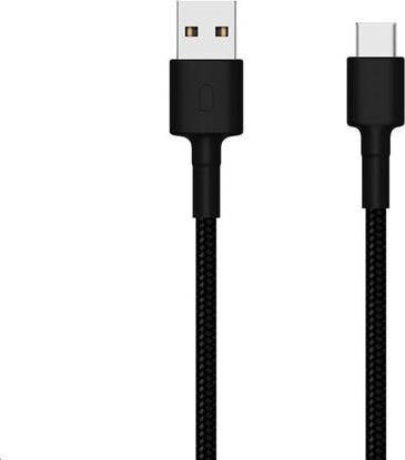 Изображение Kabel USB Xiaomi USB-A - USB-C 1.2 m Czarny (18714)