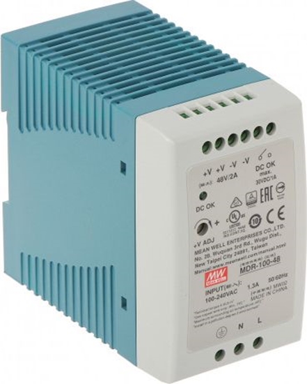 Picture of ZASILACZ IMPULSOWY MDR-100-48 MEAN WELL
