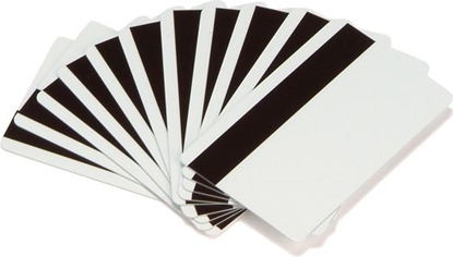 Picture of Zebra Karty plastikowe z paskiem magnetycznym białe, 500 sztuk (104523-112)