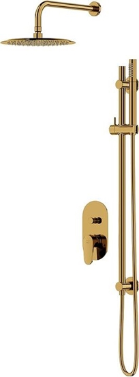 Picture of Zestaw prysznicowy Cersanit Inverto zoty  (S952-007)