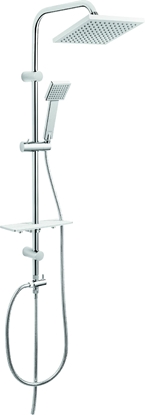 Picture of Zestaw prysznicowy Ferro Squerto Lux z deszczownic chrom (5902194949393)