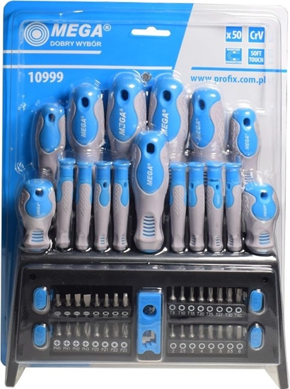 Picture of Zestaw wkrtaków i kocówek, 50szt. CRV (10999)