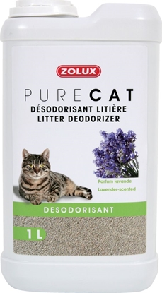 Изображение Zolux Dezodorant do żwirku Purecat o zapachu lawendy 1 l