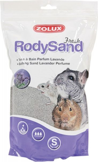 Изображение Zolux Piasek do kpieli Rody Sand 2 l lawendowy