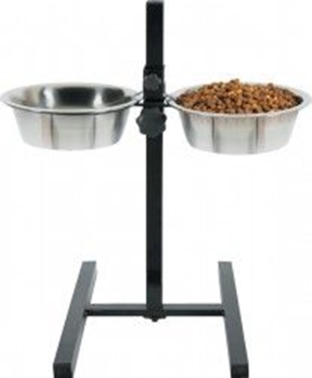 Picture of Zolux Zestaw 2 miski 21 cm 1,5 l + stojak regulowany