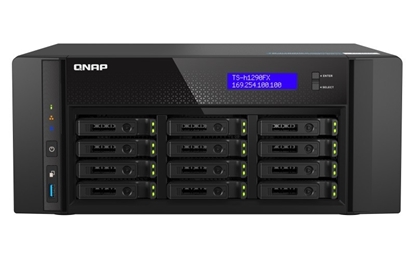 Picture of QNAP TS-h1290FX NAS Tower Ethernet LAN Black 7232P