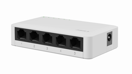 Изображение GEMBIRD 5-PORT GIGABIT LAN SWITCH WHITE